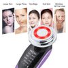 7 in 1 EMS RF Microcurrent Skin Rejuvenation Facial Massager Light Therapy - Anti Aging Wrinkle Smoother