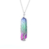 Quartz Tree Of Life Crystal Necklace