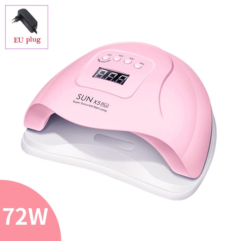 QuickCure - The Motion Sensing LED UV Nail Lamp for Effortless Nail Drying