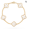Load image into Gallery viewer, Gold Clover Bracelet