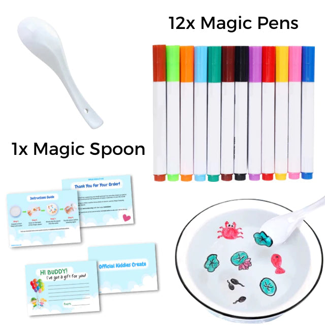 Limited Time Offer: Magical Water Painting Pen Kit (12-Pack) -  70% OFF